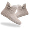Freya | Fleece-Lined Ankle Boots - Light Grey