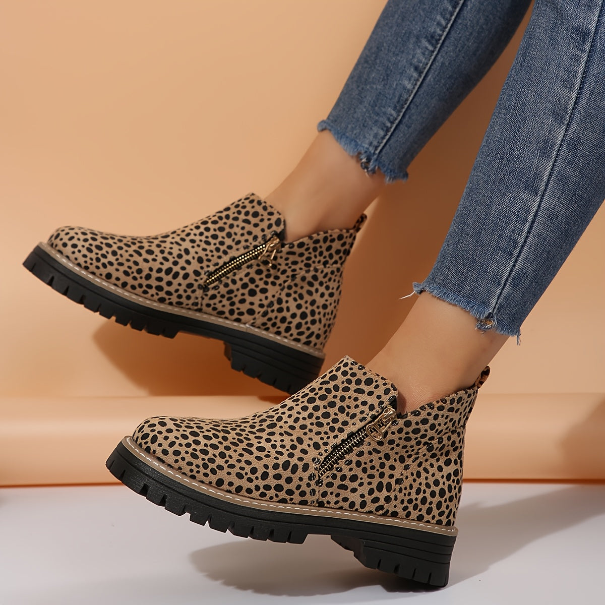 Kathleen Zip Ankle Boots