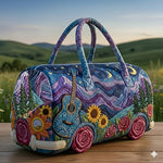 Melodyvana | Quilted Travel Duffle Bag