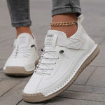 Mia | Cushioned Slip-On Trainers - White