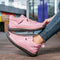 Mia | Cushioned Slip-On Trainers - Pink