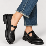Moira Brogue Shoes - Black
