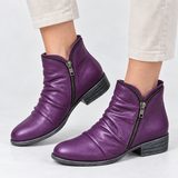Molly Zip Ankle Boots