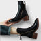 Nessa Zip Boots - Black