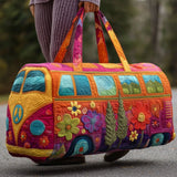 Petalvana | Quilted Travel Duffle Bag