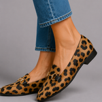 Shirley Leopard Print Loafers