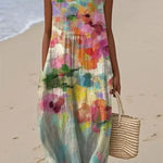 Mirte - Versatile, Multicoloured Midi Dress