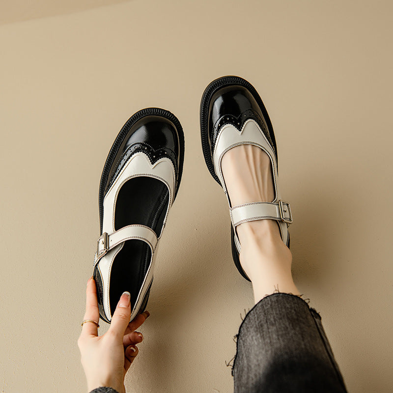 Morwenna Mary Jane shoes, side view