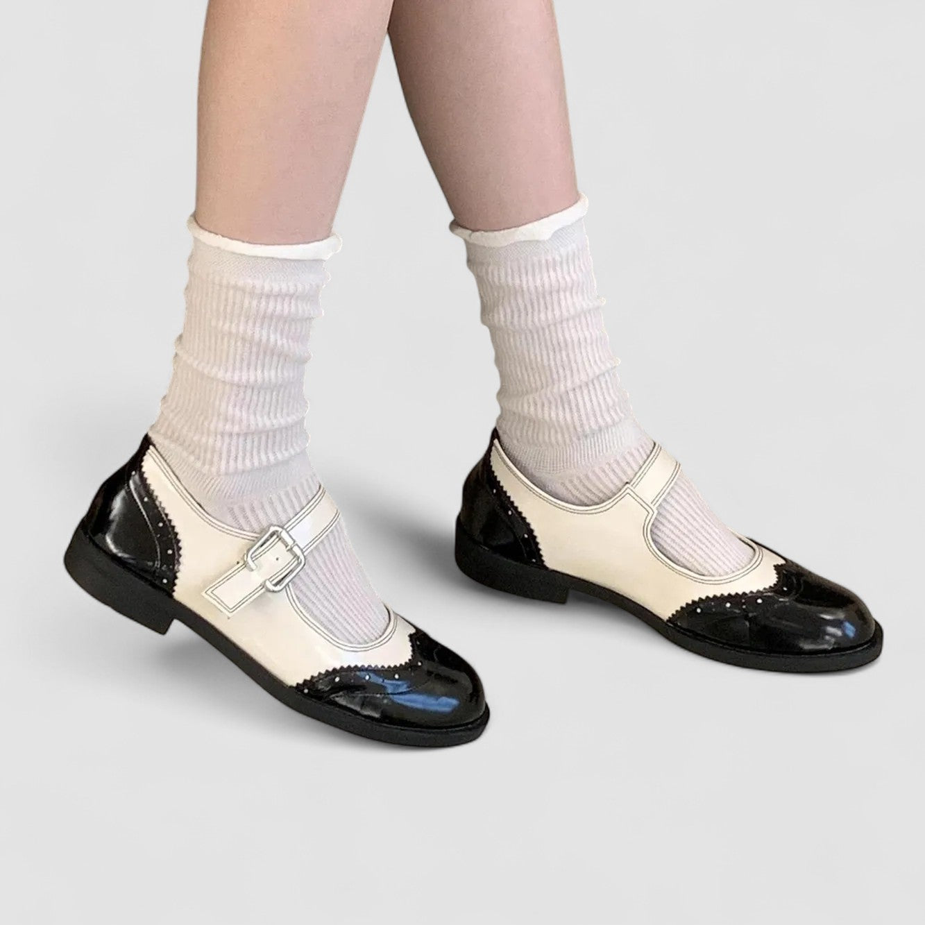 Morwenna Mary Jane shoes, low heel