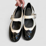 Morwenna Mary Jane shoes, rounded toe