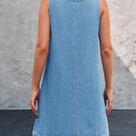 Daisy - Casual Denim Pinafore Dress