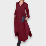 Cécile | Long Dress with Side Slits