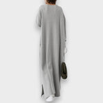 Estelle | Elegant Casual Dress with V-Neck