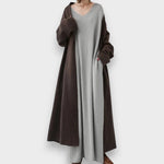 Estelle | Elegant Casual Dress with V-Neck