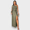 Zarra | Elegant One-Shoulder Maxi Dress
