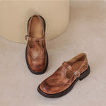 Zinnia Mary Jane shoes, side view