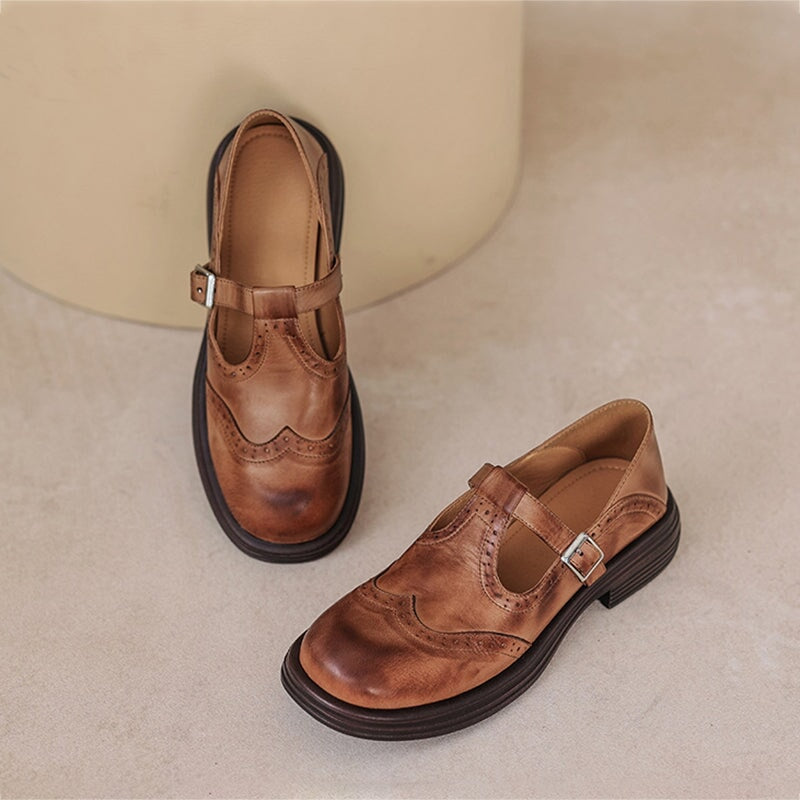 Zinnia Mary Jane shoes, side view
