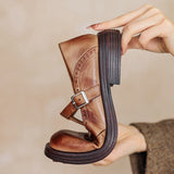 Zinnia Mary Jane shoes, detail of the strap