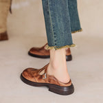 Zinnia Mary Jane shoes, rounded toe
