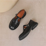 Zinnia Mary Jane shoes, pair seen from above